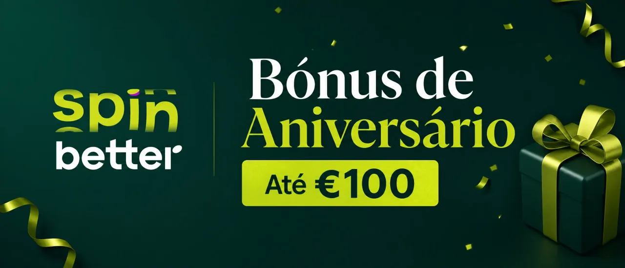 Bónus de aniversário SpinBetter