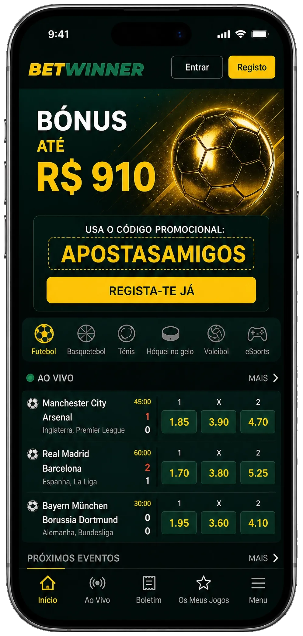 App Betwinner