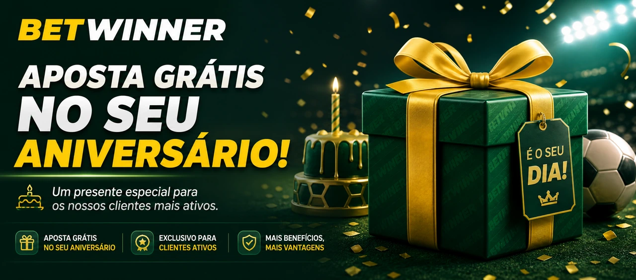 Bônus de aniversário Betwinner