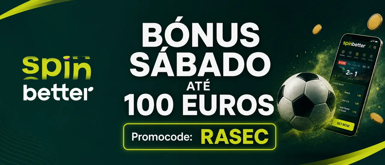 Bónus de sábado SpinBetter 75% até €200