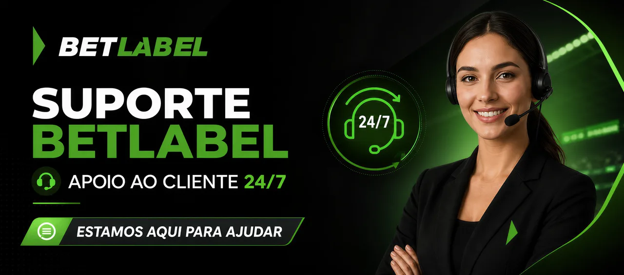Suporte BetLabel chat ao vivo na app