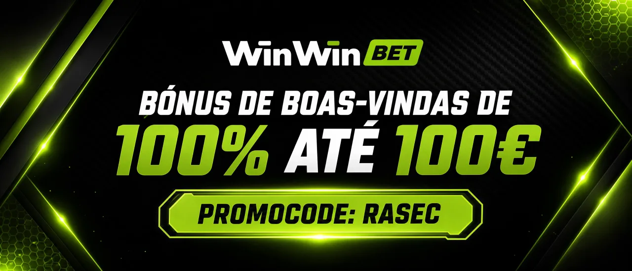 Bónus de boas-vindas WinWin Bet até €400 com RASEC