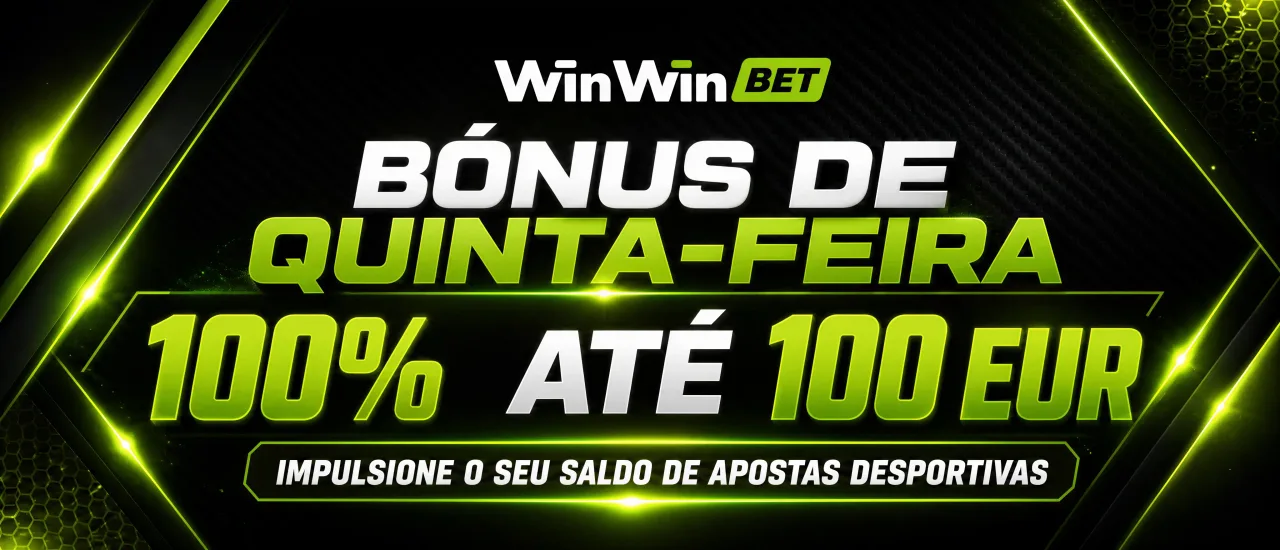 Bónus de quinta-feira WinWin Bet 100% até €100